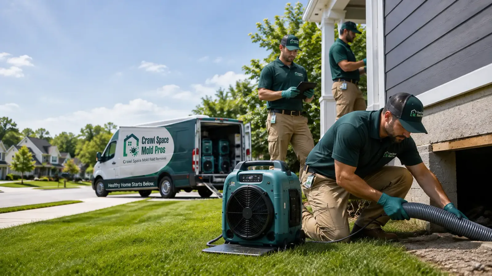 Crawl Space Mold Removal in Francestown, NH